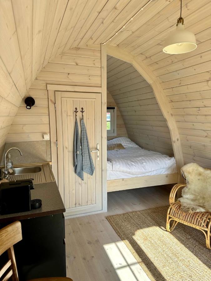 Lodge, Een Super Knus Tiny House, Nabij Vaarwater En Haven! Belt-Schutsloot Екстер'єр фото